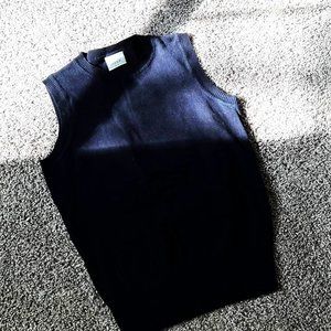 Navy vest